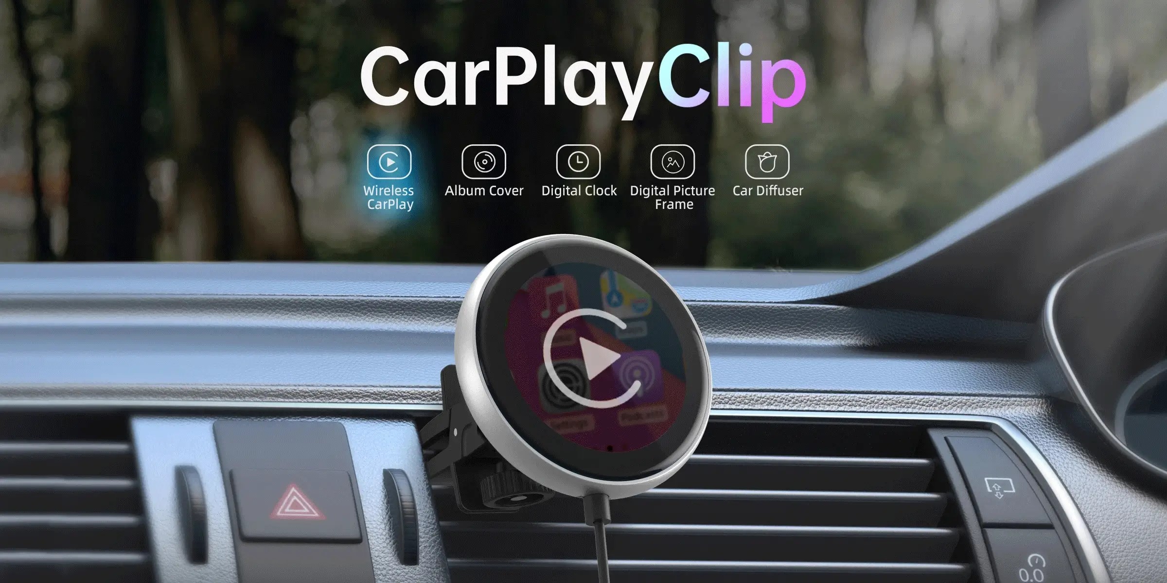 Ottocast CarPlayClip - беспроводной Carplay